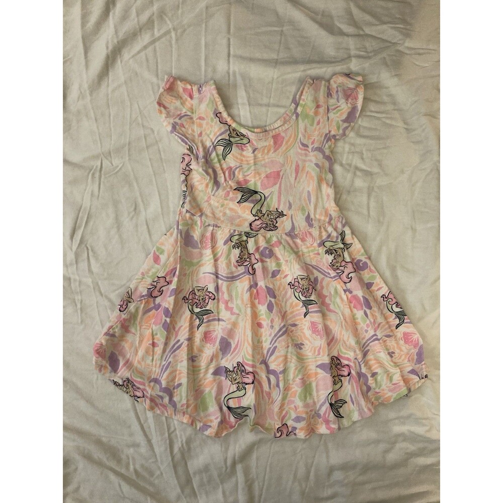 Size 5 Disney Jumping Beans girl clothes - 1 piece dress | Ariel theme